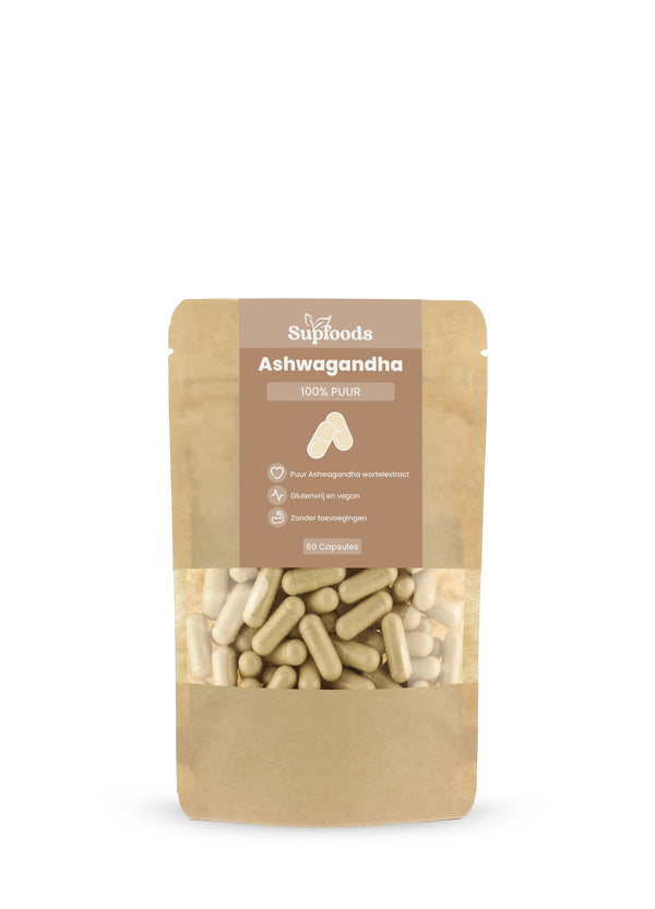 Ashwagandha Capsules 100% Puur