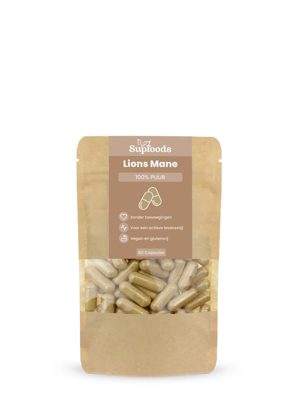 Lions Mane Capsules 100% Puur