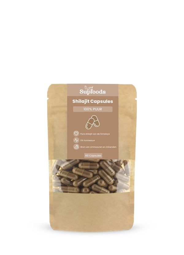 Shilajit Capsules 100% Puur