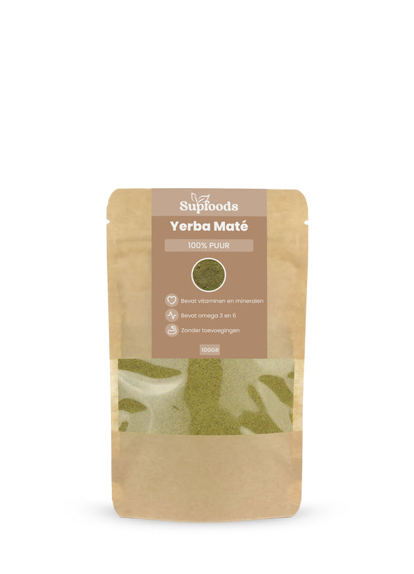 Yerba Mate Fijngemalen 100% Puur